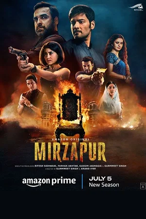 Feature image ✅ Download Mirzapur (2024) Season 3 Multi Audio WEB Series Complete All Episodes Available in 480p & 720p & 1080p & 2160p 4K qualities. This Amazon Prime WEB...
